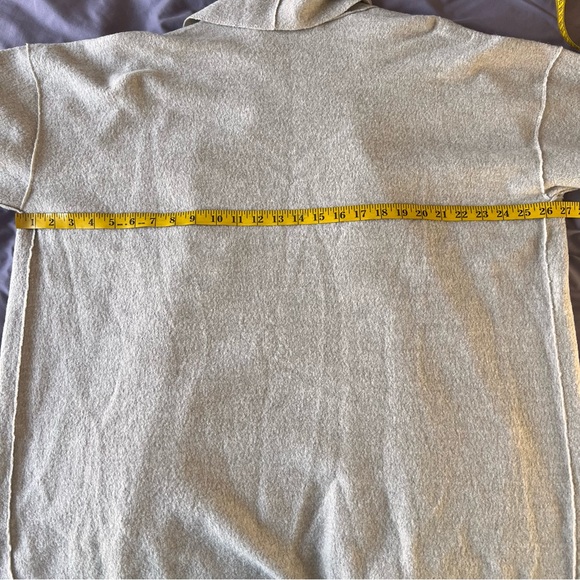 Eileen Fisher Lightweight Boiled Wool Coat in Responsible Wool - Size Large EUC - Picture 8 of 10